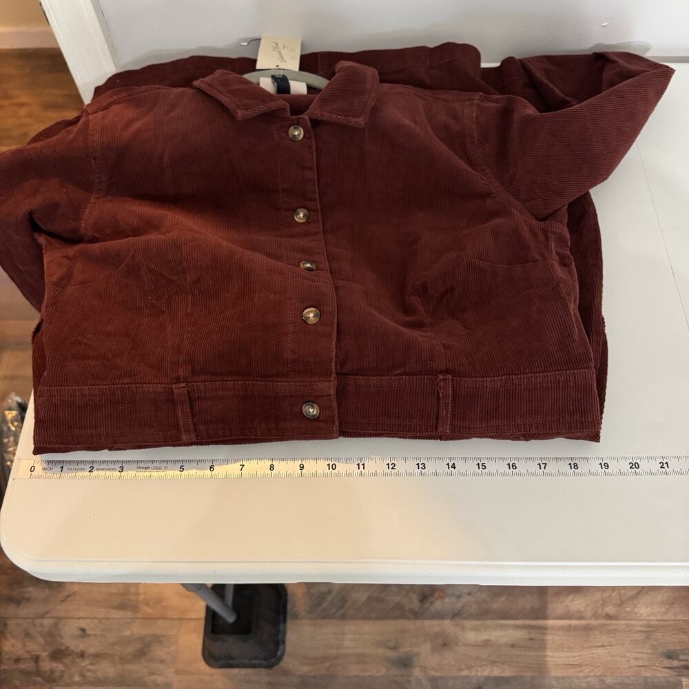 Universal Thread Corduroy Button Front Shirt Dres… - image 8